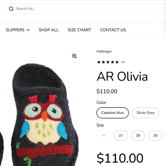 NIB Haflinger Wool Slippers Mr. & Mrs Owl Olivia Slippers 36 PRICE FIRM Bird - Picture 2 of 13